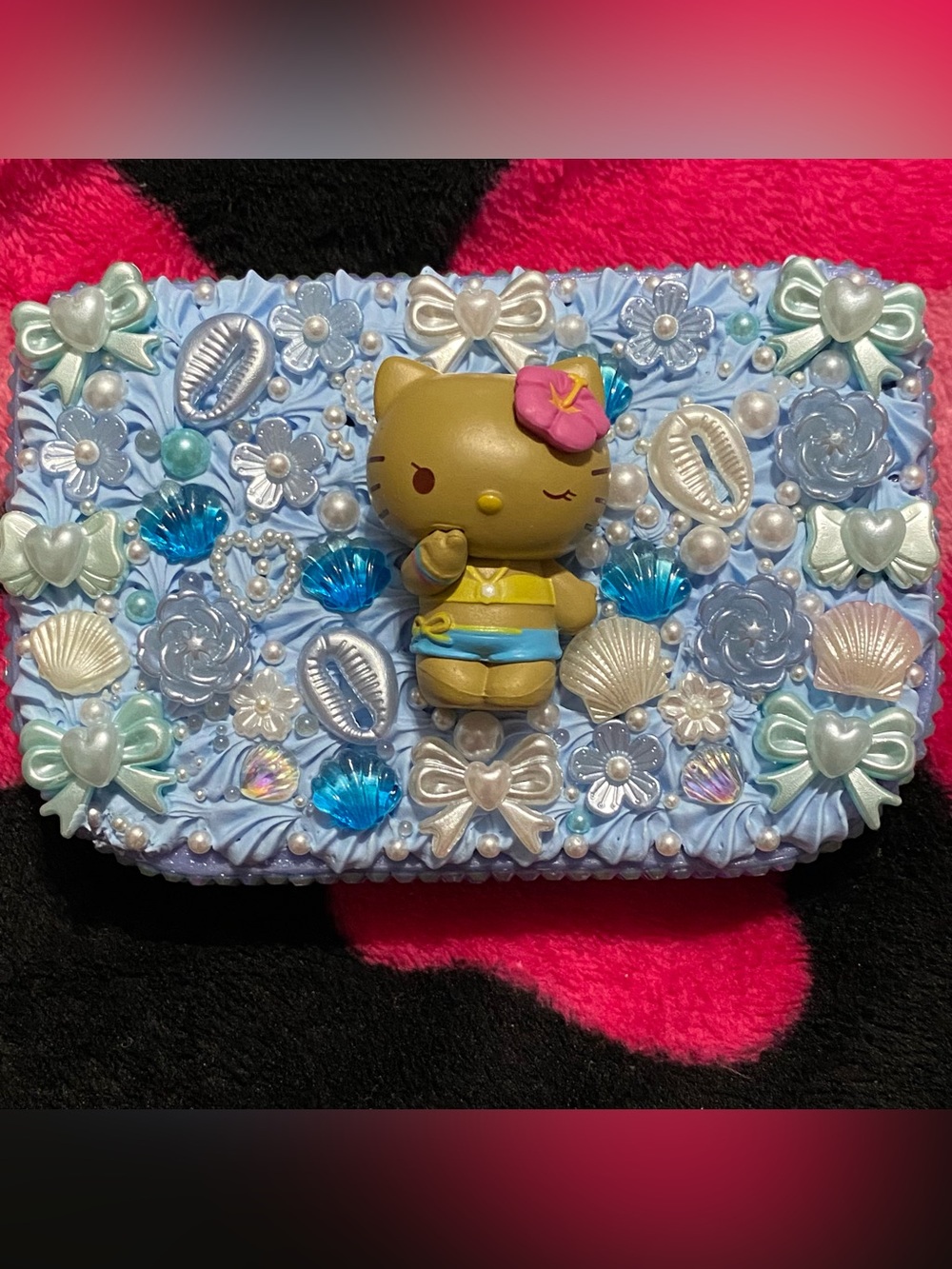 Sanrio Hello Kitty Gyaru Kawaii Decoden Eyelash Case